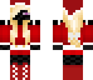 enderman santa girl