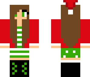 cute santa girl