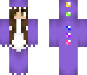 josie's purple dino skin