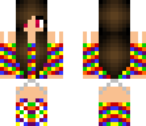 rainbow girl