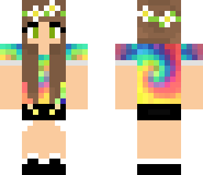 flower crown girl