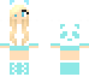 blue panda girl fixed