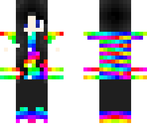 rainbow girl
