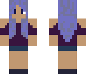 purple girl