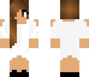white dress skin