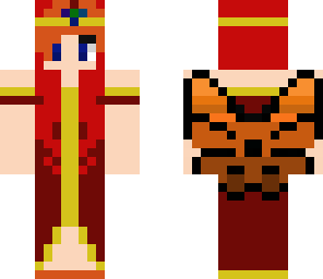 fire fairy girl