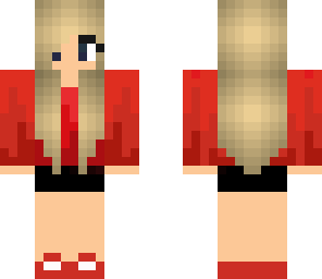 pretty red girl