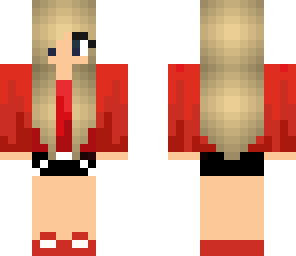 fixed pretty red girl