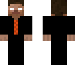 herobrine in tux