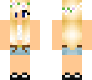 edited summer girl