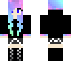 pastel goth girl
