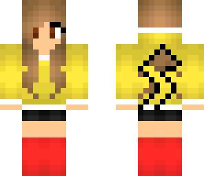 a cute pikachu version of my skin