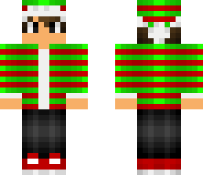 finished christmas skin