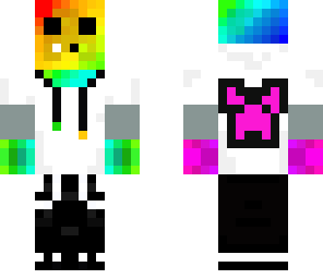 phyrein's rainbow slime skin