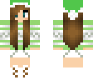 mint winter girl