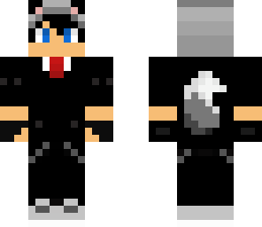 wolf boy in tux