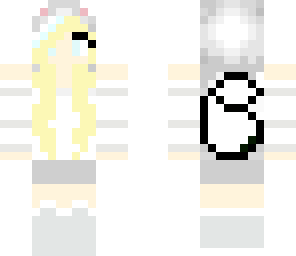 white wolfy girl totally angelic