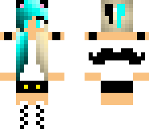 moustache girl