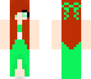 green dress girl