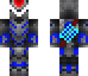 fotus  armor with double swords and energy sword