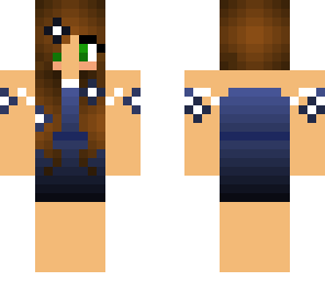navy blue flower bride's maid
