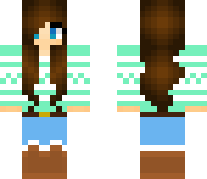 edit edit of mint sweater