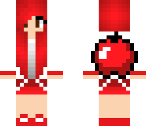 red apple