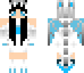 blue dragon girl