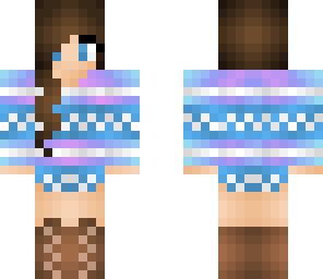 blue and purple