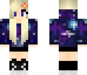 beautiful galaxy girl
