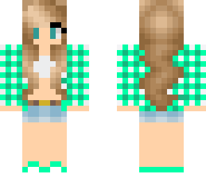 blue farmer girl