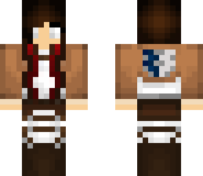 aot minecraft skin