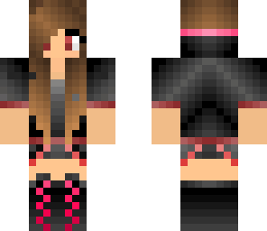 pink and red gamer girl