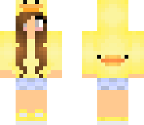 duck hipster girl