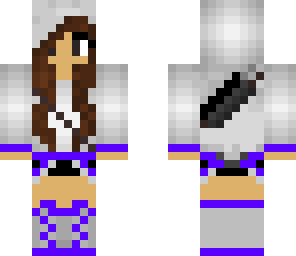purple archer girl