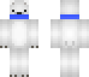 polar bear with scarf