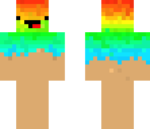 derpy icecream rainbow skin