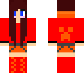 nether creeper girl