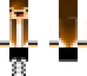 brown haired derp girl