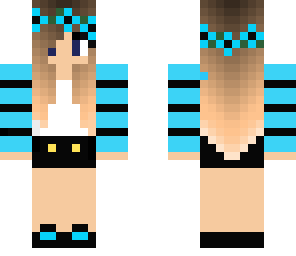 blue girl