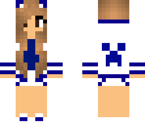 blue girl
