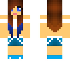 blue girl