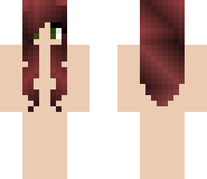 reddish-brown hair and skin base