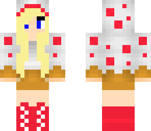 edited blonde cake girl