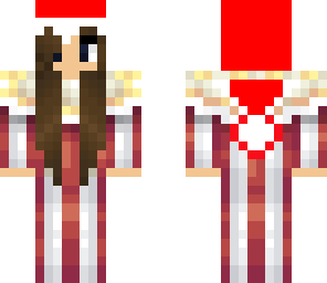 popcorn cristmas girl
