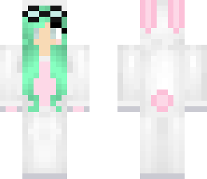 mint girl rabbit