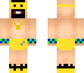 rich super old man in a diaper
