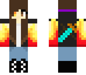 flame girl
