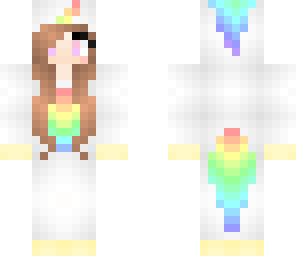 rainbow unicorn girl