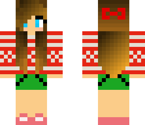 winter girl skin